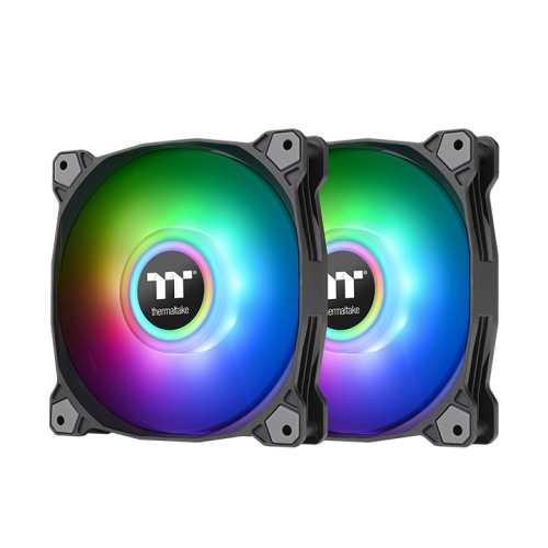 Thermaltake Pure Duo 12 ARGB Sync Radiator Fan (2-Fan Pack)