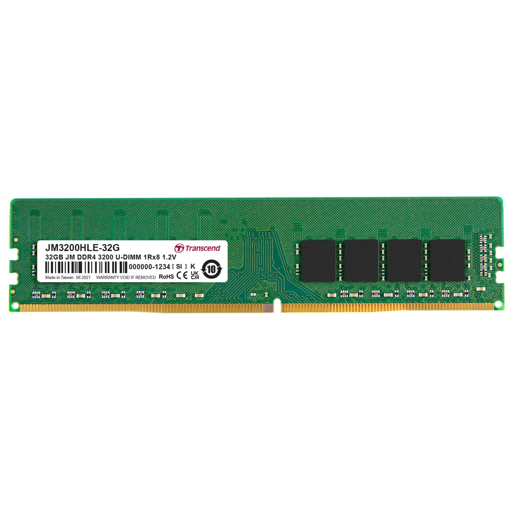 Transcend DDR4-3200 Unbuffered Long-DIMM JM3200HLE-32G