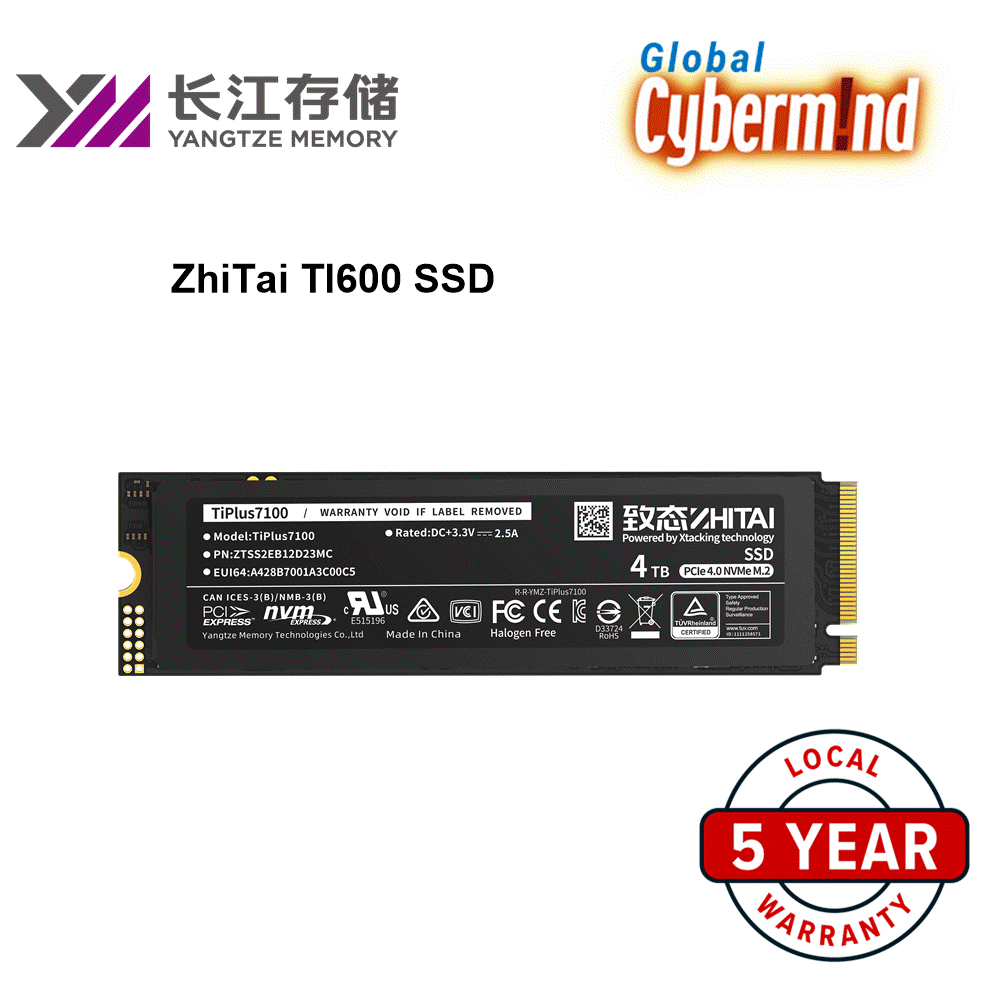 ZhiTai Ti600 SSD  NVMe M.2