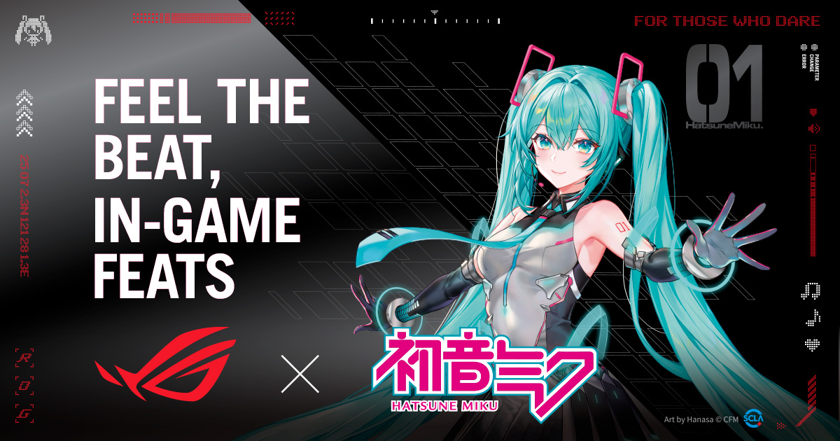 MIKU ROG X HATSUNE MIKU COLLABORATION 2025