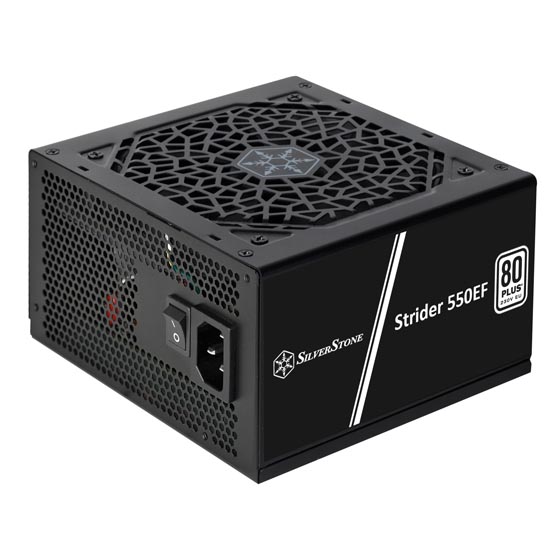 SilverStone Strider 550 EF 80 PLUS 230V EU 550W ATX (PS2) Power Supply