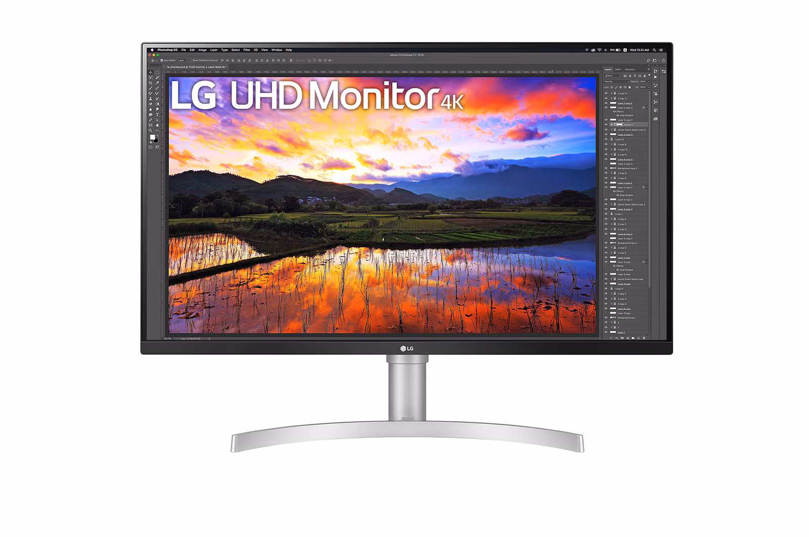 LG 31.5'' UHD 4K HDR IPS Monitor