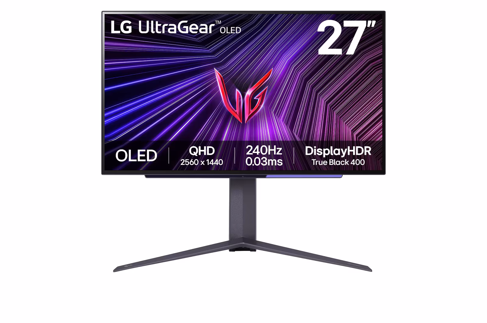 LG 27'' UltraGear™ OLED gaming monitor | DisplayHDR True black 400, 240Hz, 0.03ms (GtG)