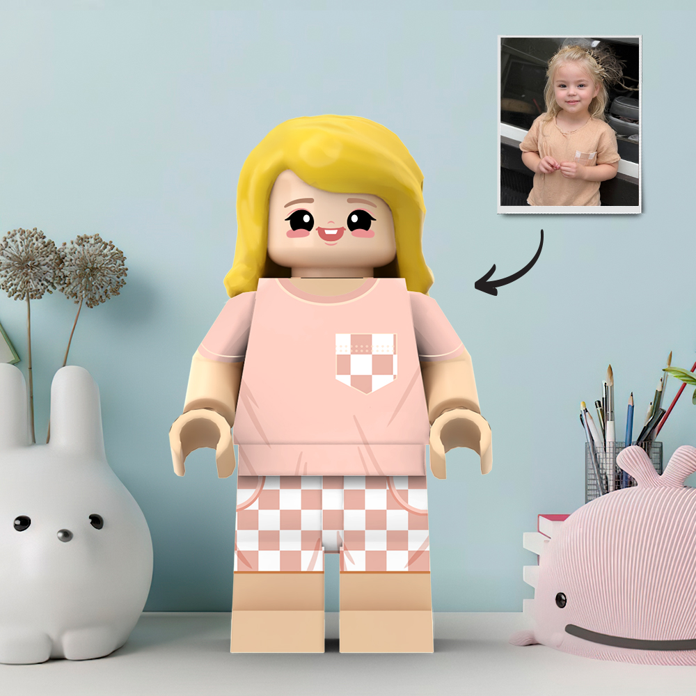 Novelty Gift for Daughter Custom Giant Minifig Create Your Own Giant ...