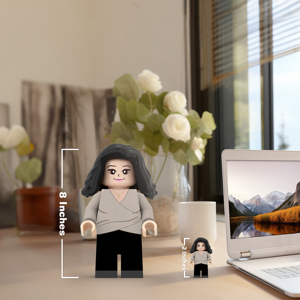 Custom Giant Minifig Gifts Create Your Own Giant Minifigs Turn Your Photo into Giant Minifigs