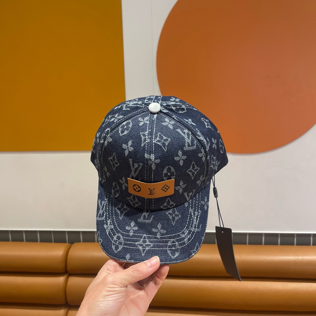 ルイヴィトン 春夏 キャップ･デニム メンズ＆レディース