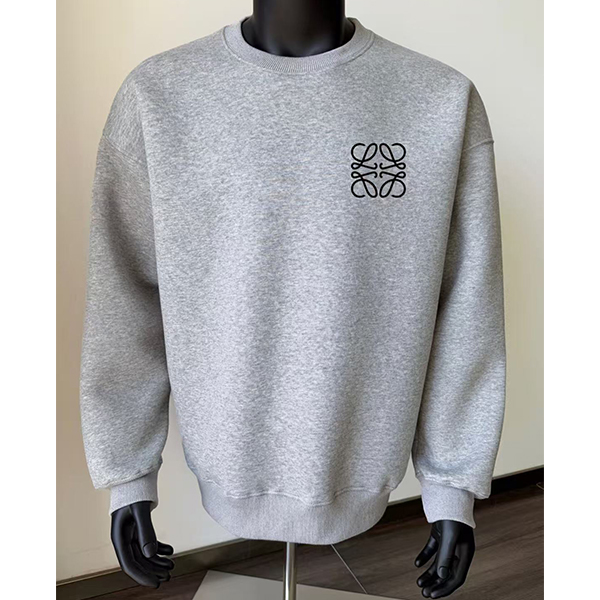 ロエベ (LOEWE)  クルーネック スウェット春 秋 長袖 トレーナー メンズ