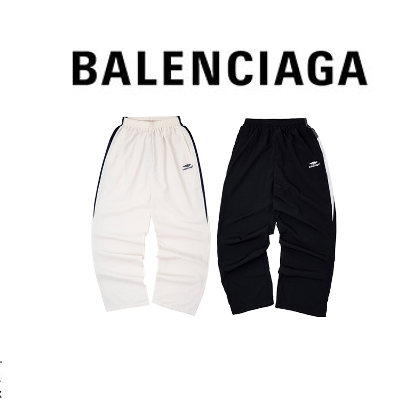 バレンシアガ  Balenciaga ロングパンツ ズボン スポーツ 運動風 男女兼用 メンズ レディース