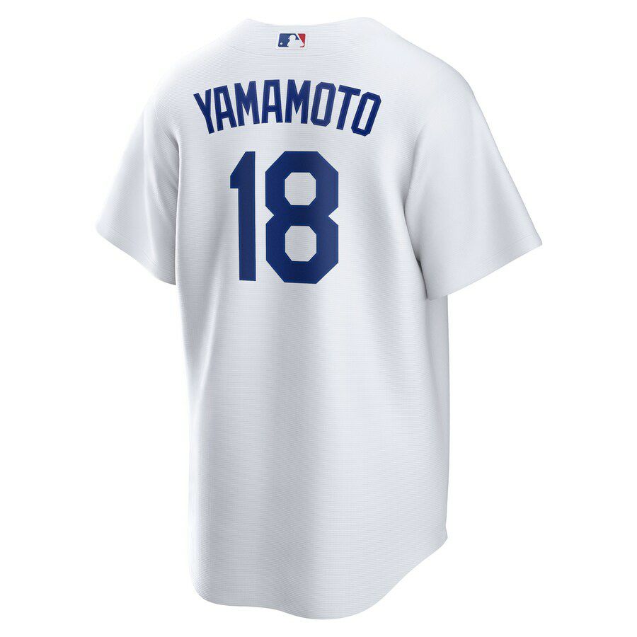 MLB 山本由伸ドジャース ユニフォーム Replica Player Jersey レプリカ ナイキ/Nike  #18