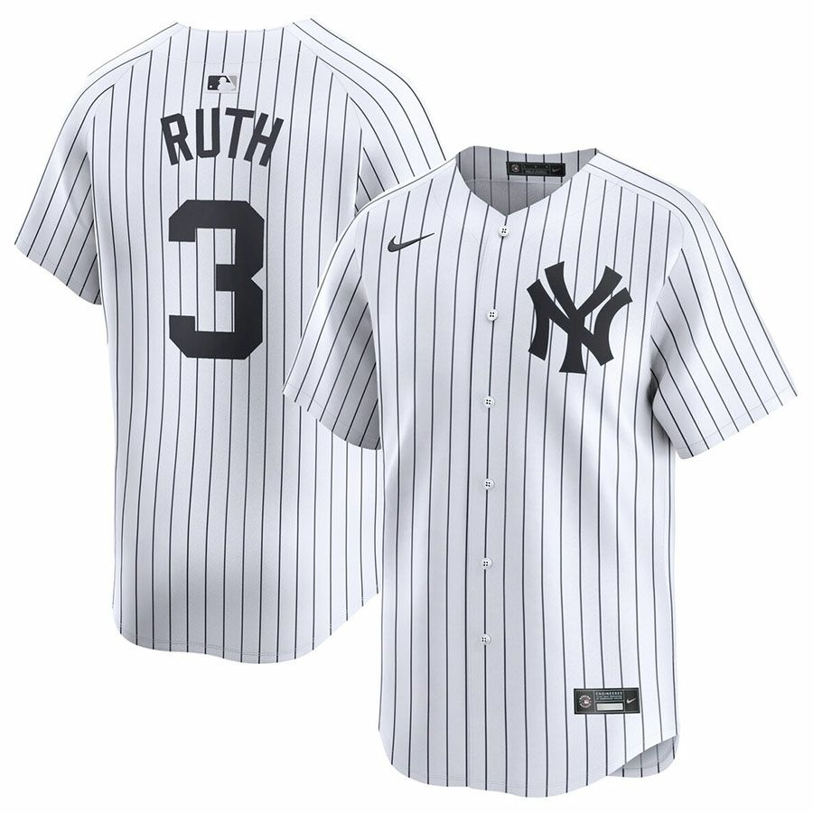 MLB ベーブ・ルース ヤンキース ユニフォーム リミテッド Limited Player Jersey ナイキ/Nike ホーム #3