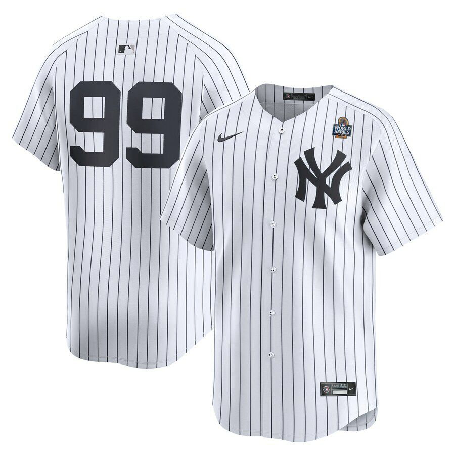 MLB アーロン・ジャッジ ヤンキース ユニフォーム 2024 ワールドシリーズ進出記念 リミテッド Jersey ナイキ/Nike ホーム #99