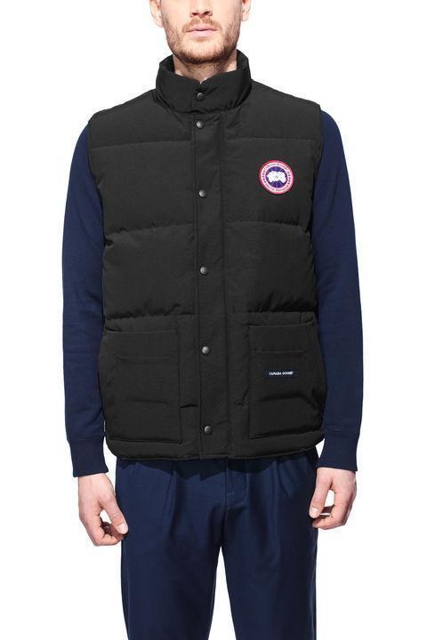 カナダグース メンズ ベスト&フリースタイル クルー Canada Goose Men's Freestyle Crew Vest Black
