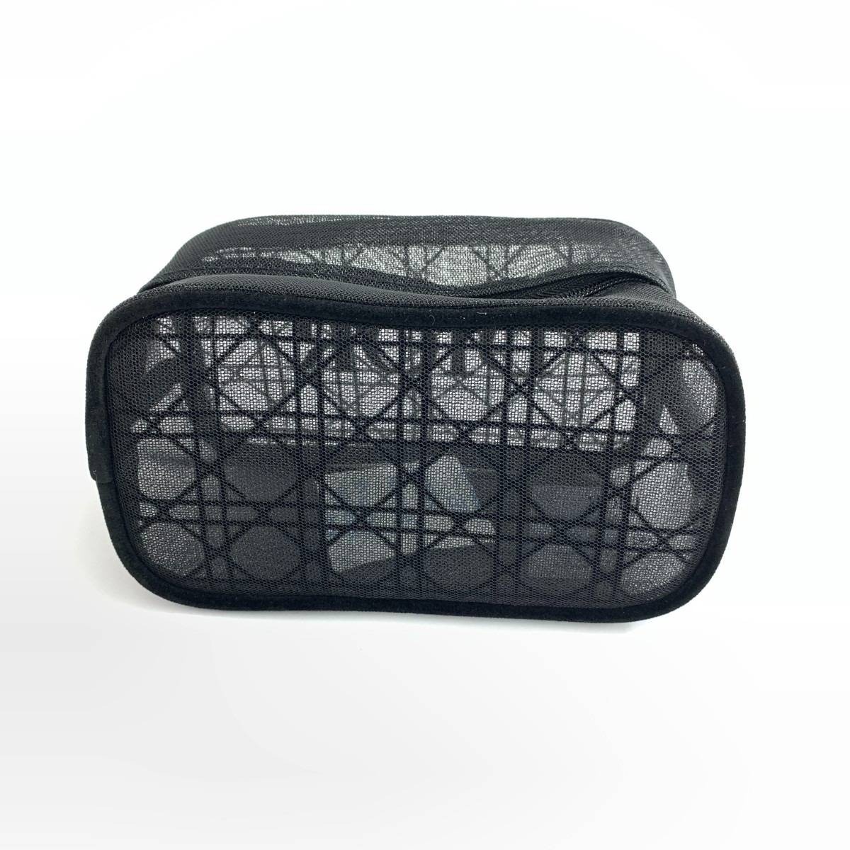 ディオール Dior メッシュ ポーチ ブラック 小物入れ poach インナーバッグ レディース