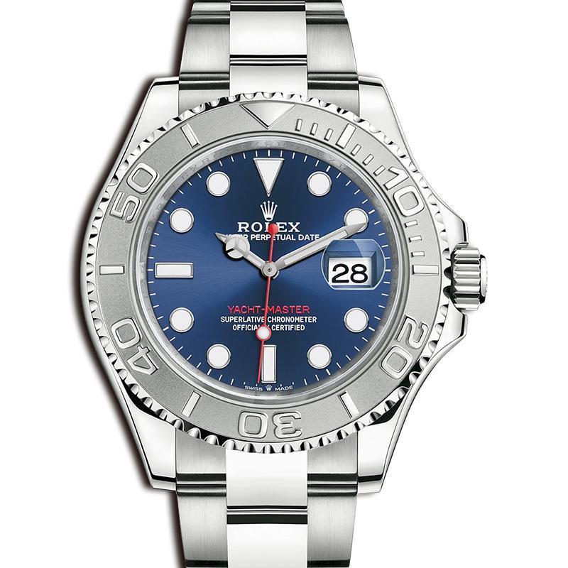 ROLEX ヨットマスター 自動巻き ブルー 文字盤 m126622-0002 メンズ