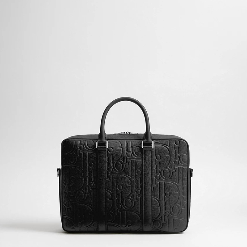 ディオール DIOR ジップ ブリーフケース ビジネスバッグ メンズ