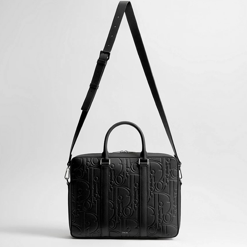 ディオール DIOR ジップ ブリーフケース ビジネスバッグ メンズ