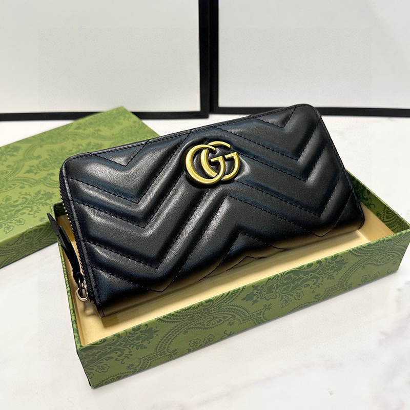 グッチ GUCCI 長財布 ブラック メンズ＆レディース