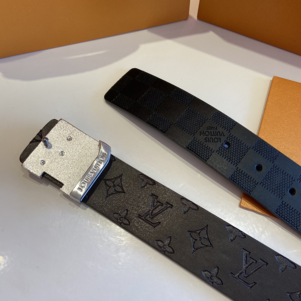 ルイヴィトン LOUIS VUITTON ベルト 3.5cm メンズ 