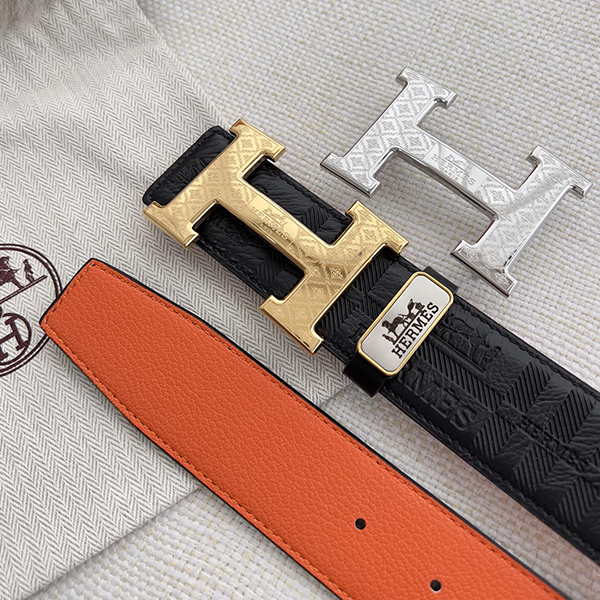 HERMES エルメス 牛革 ベルト 38MM 2色 穴あけ器を贈り