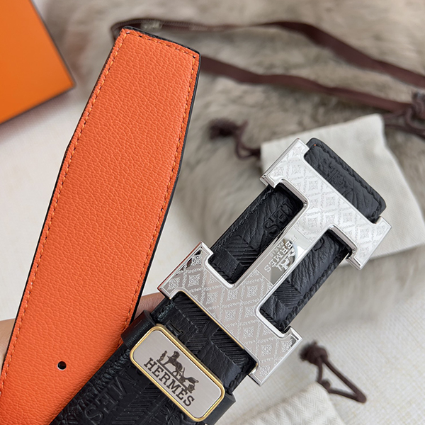 HERMES エルメス 牛革 ベルト 38MM 2色 穴あけ器を贈り