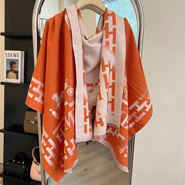 エルメス Hermès カシミヤ ウール マフラー レディース 多色選択可