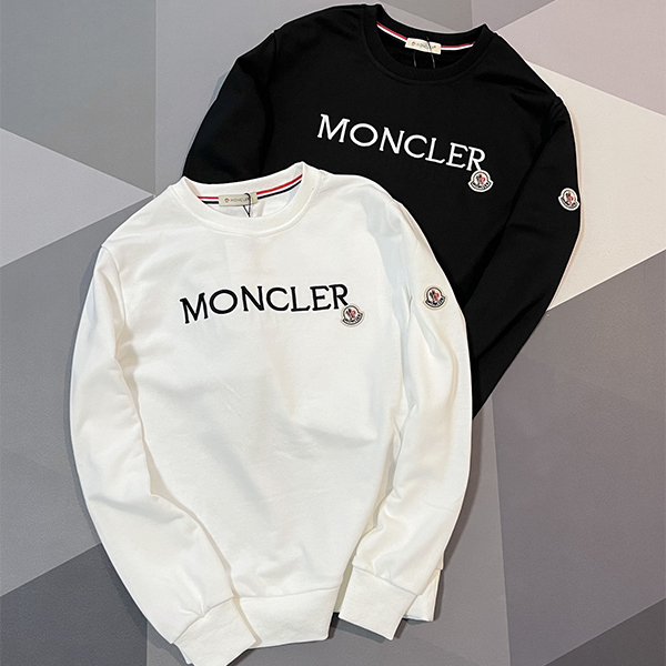 モンクレール MONCLER パーカー トレーナー 長袖 丸襟 カジュアル 人気  秋服 メンズ