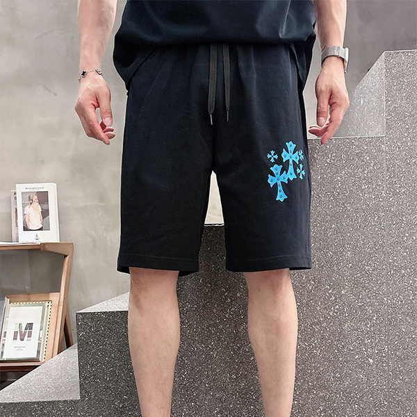 クロムハーツ Chrome Hearts コットン 半袖 Tシャツ ショートパンツ 2点セット セットアップ メンズ