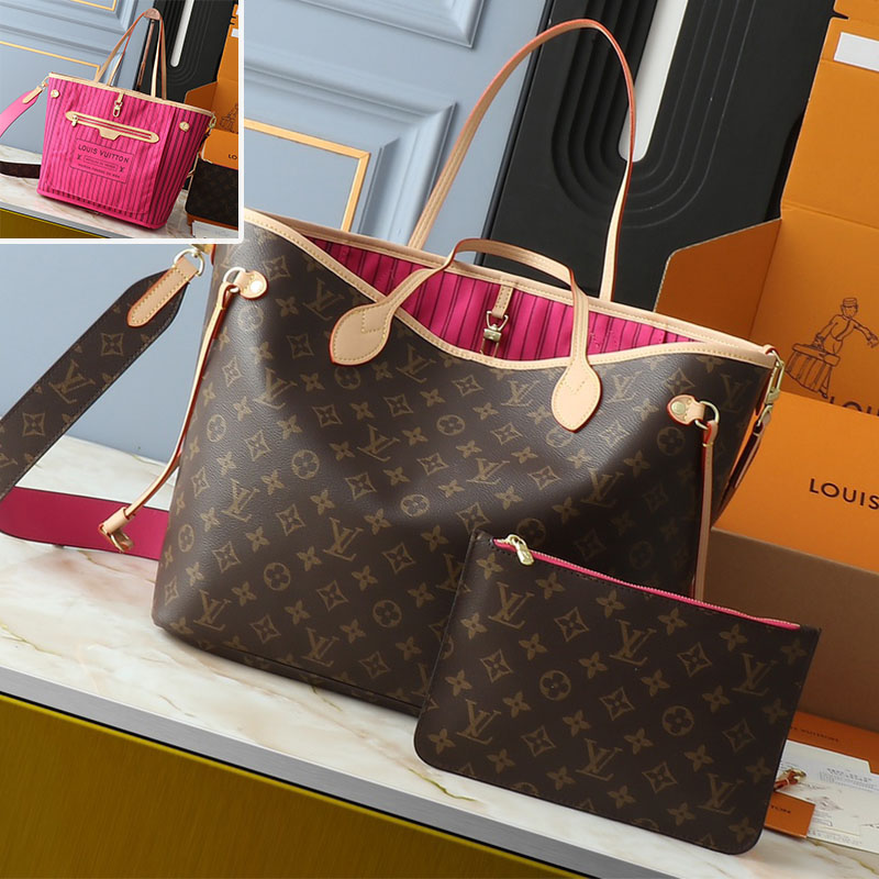 ルイヴィトン Louis Vuitton Neverfull InsideOut リバーシブル トートバッグ28 31 39 レディース