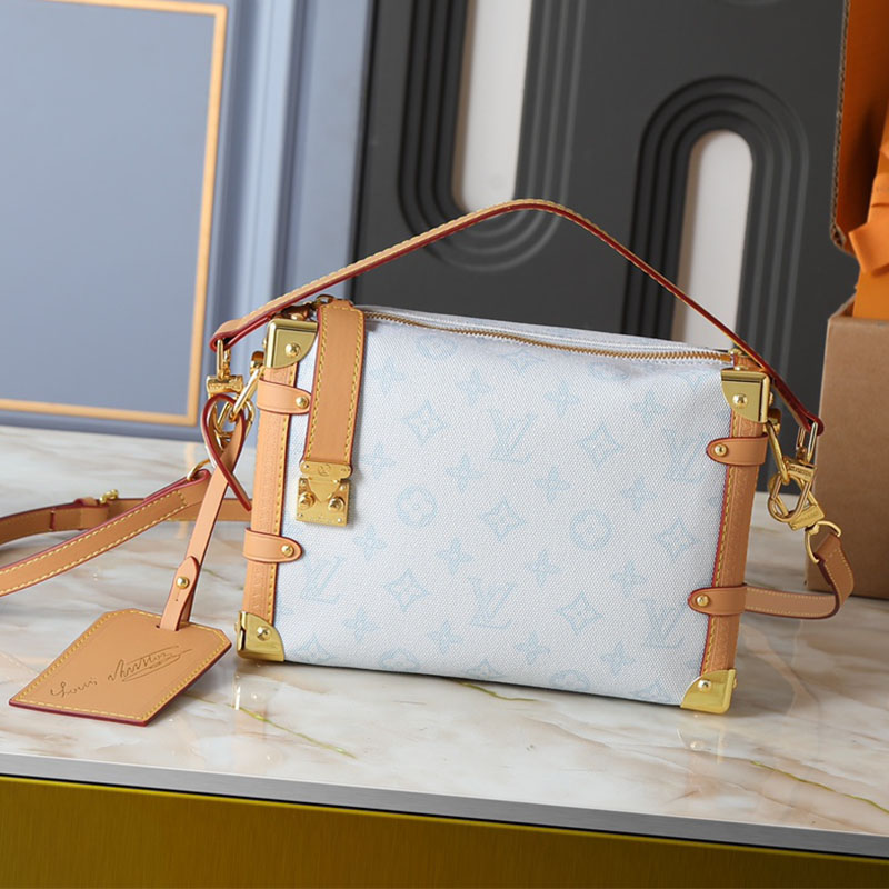 ルイヴィトン【お洒落なシルエット♪】Louis Vuitton★サイドトランク MM ハンドバッグ レディース