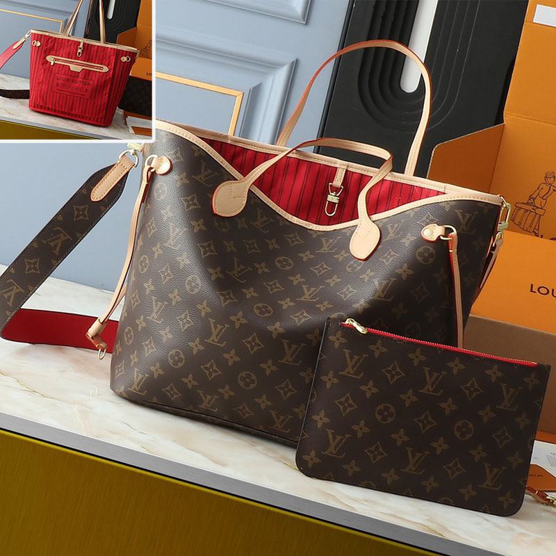 ルイヴィトン Louis Vuitton Neverfull InsideOut リバーシブル トートバッグ28 31 39 レディース