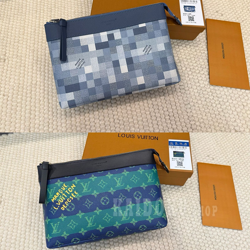 ルイヴィトン LOUIS VUITTON ポシェット ヴォワヤージュ クラッチバッグ メンズ
