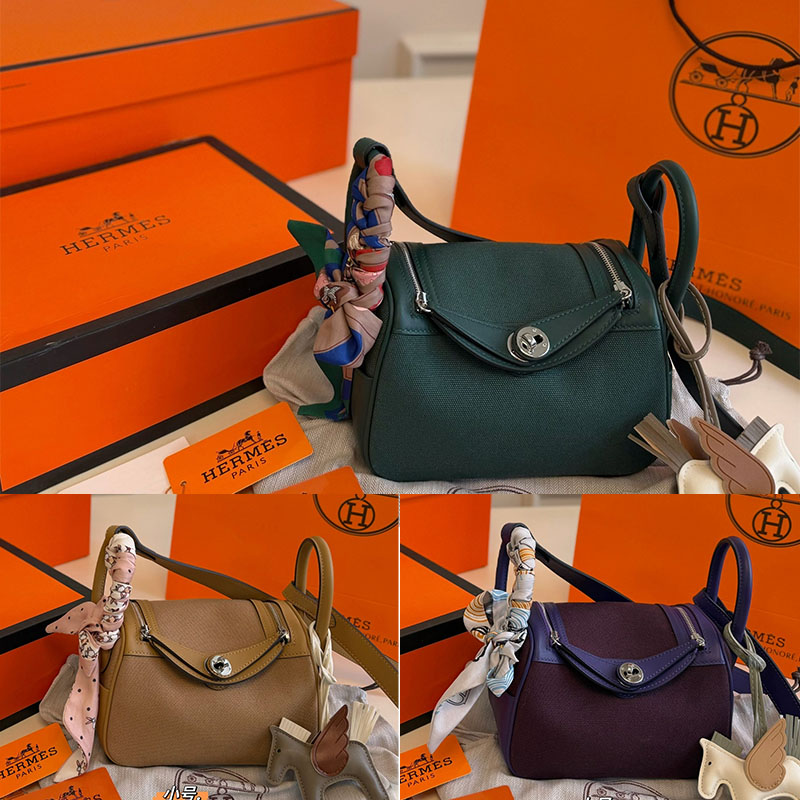 エルメス HERMES リンディIIミニバッグ Sac Lindy II mini レディース