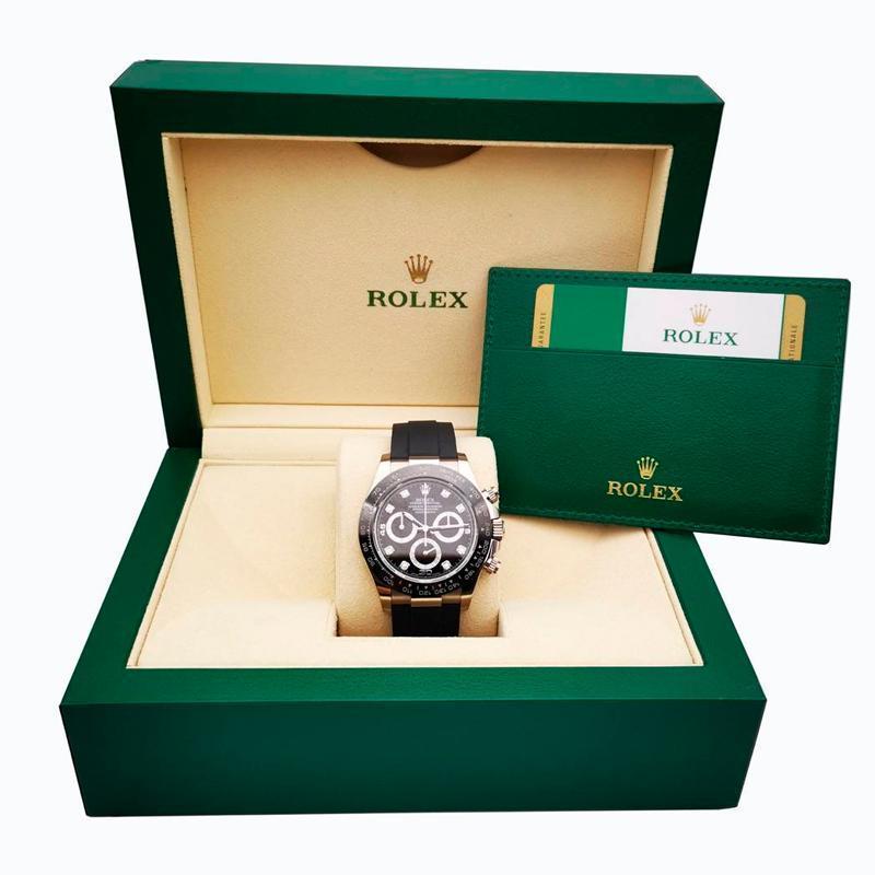 ROLEX コスモグラフ デイトナ 自動巻き ブラック 文字盤 ホワイトゴールド m116519ln-0025 メンズ