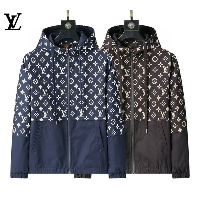 ルイヴィトン Louis Vuitton 26SS 春秋 フード付き ジャケット メンズ