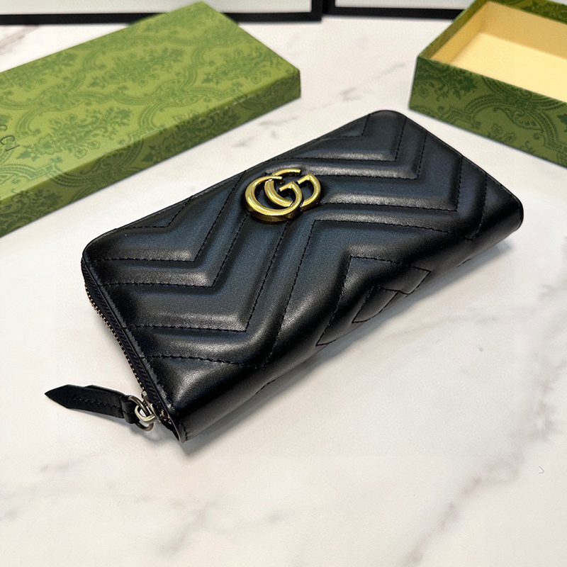 グッチ GUCCI 長財布 ブラック メンズ＆レディース