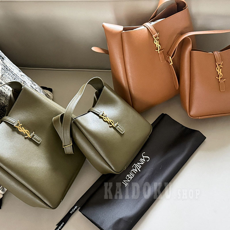 サンローラン YSL ショルダーバッグ 大容量 5色 レディース