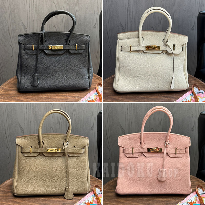 エルメス HERMES バーキン30 付属品付き ハンドバッグ 4色 レディース