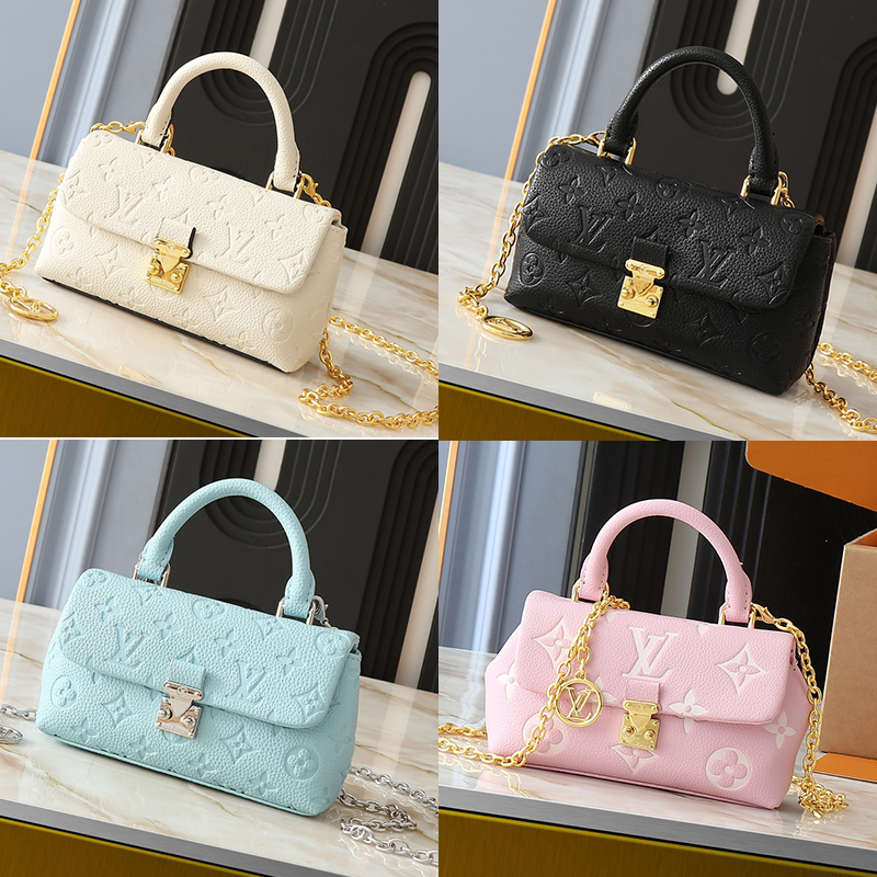 ルイヴィトン Louis Vuitton ナノマドレーヌ 21cm ハンドバッグ 4色 レディース