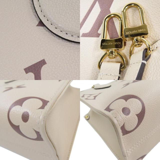 ルイヴィトン バイカラー モノグラム アンプラント オンザゴー PM M45654 バッグ レディース