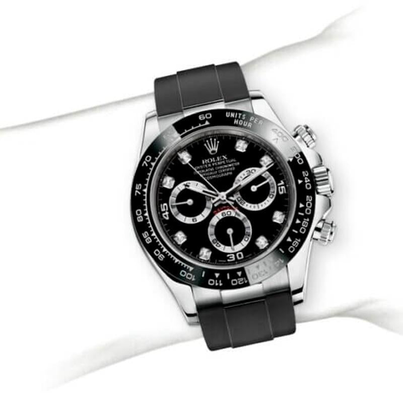 ROLEX コスモグラフ デイトナ 自動巻き ブラック 文字盤 ホワイトゴールド m116519ln-0025 メンズ
