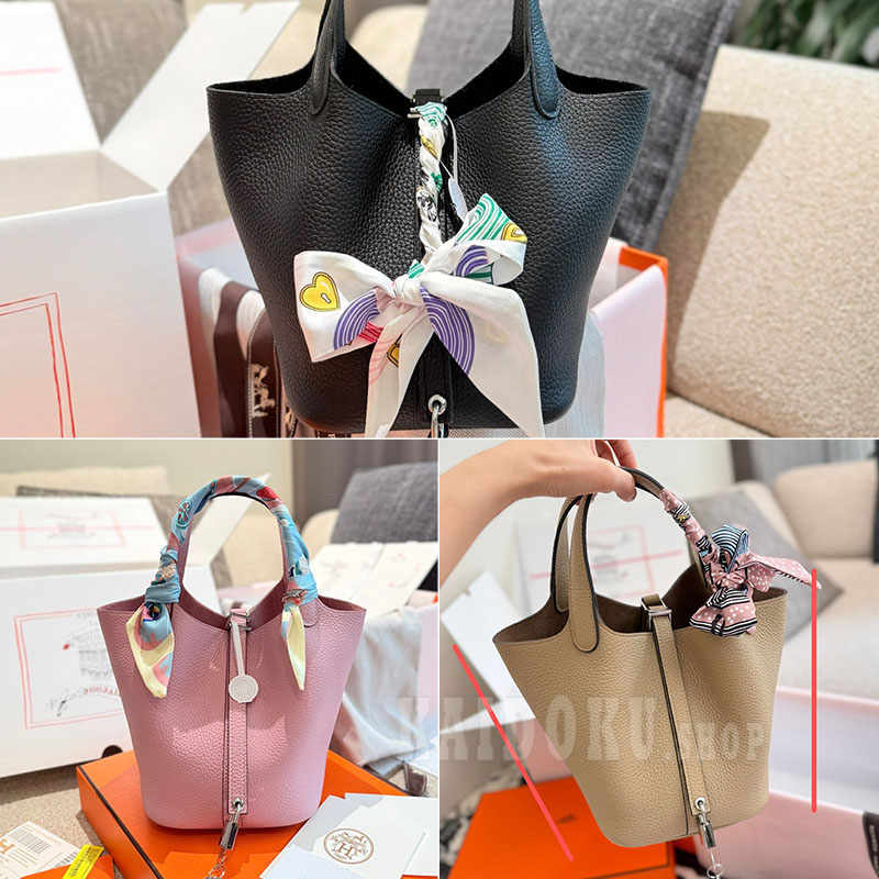 エルメス HERMES 3色 ピコタンロック 18PM バッグ ハンドバッグ シルバー金具