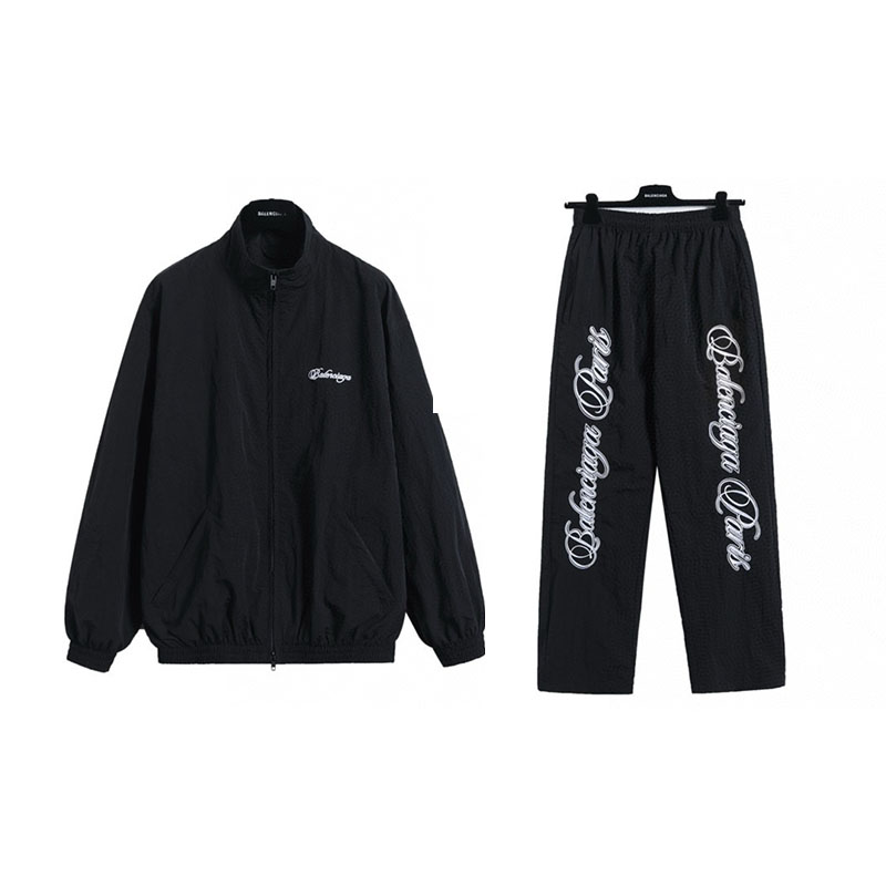 バレンシアガ Balenciaga Paris ロゴ トラックスーツ 上下セット セットアップ メンズ
