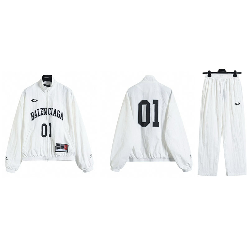 バレンシアガ BALENCIAGA BASKETBALL SERIES トラックスーツ ジャケット+パンツ セットアップメンズ