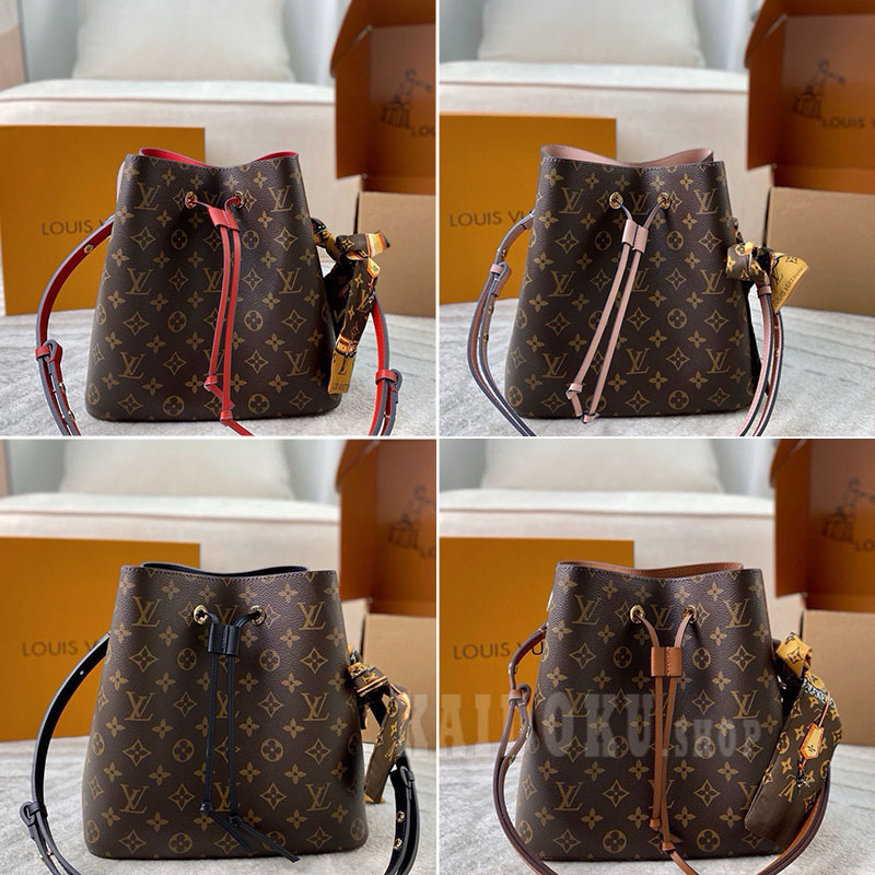 ルイヴィトン LOUIS VUITTON M44020 ネオノエMM モノグラム ショルダーバッグ レディース