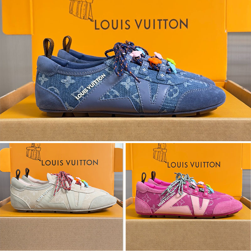 Louis Vuitton ルイヴィトン 26SS LV スニーカー シューズ3色 レディース