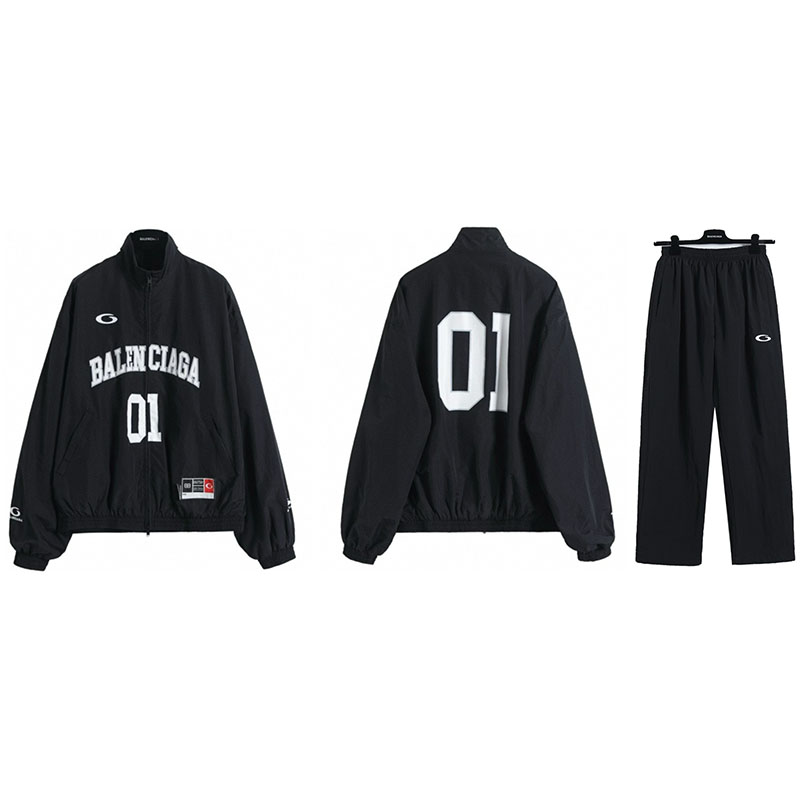 バレンシアガ BALENCIAGA BASKETBALL SERIES トラックスーツ ジャケット+パンツ セットアップメンズ
