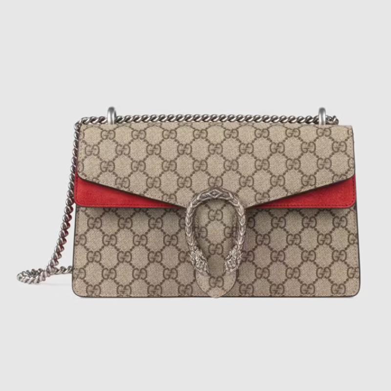 GUCCI〔ディオニュソス〕GG スモール ショルダーバッグ Ref:‎‎400249 KHNRN 8698 レディース