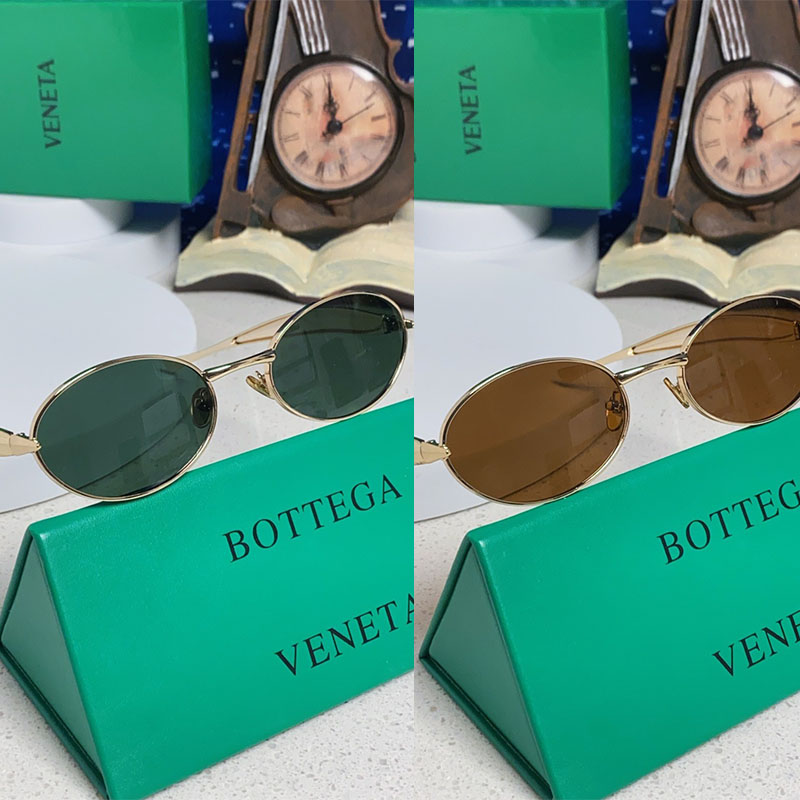 ボッテガ・ヴェネタ Bottega Veneta クラシック オーバル サングラス レディース メンズ