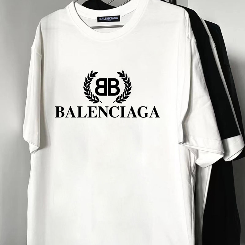 Balenciaga(バレンシアガ) BB Tシャツ 2色 メンズ＆レディース