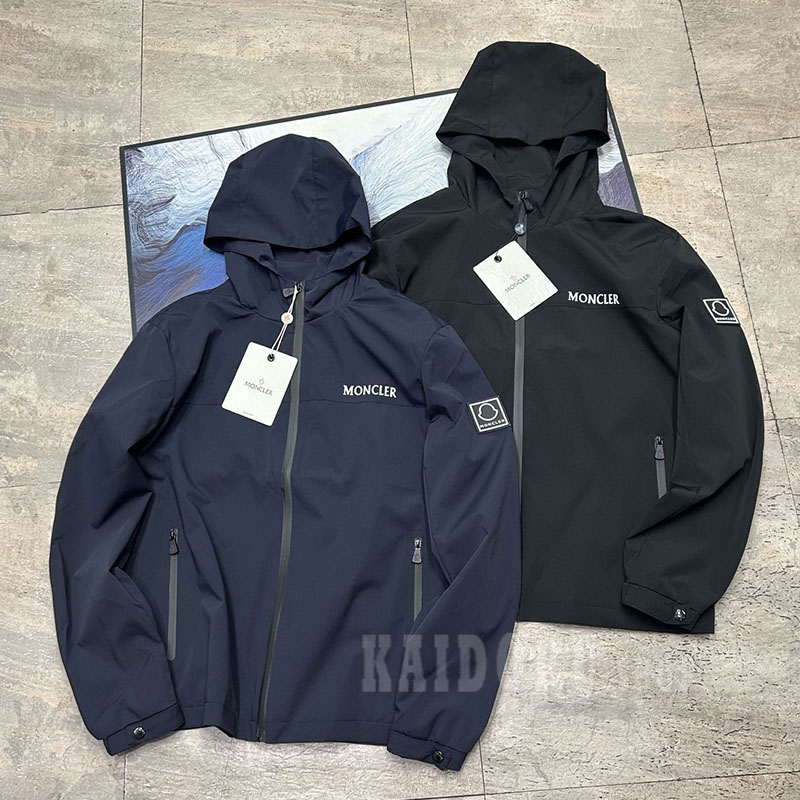 モンクレール MONCLER ジャケット 2色 フード付きウィンドブレーカー メンズ